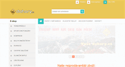 Desktop Screenshot of dohory.cz